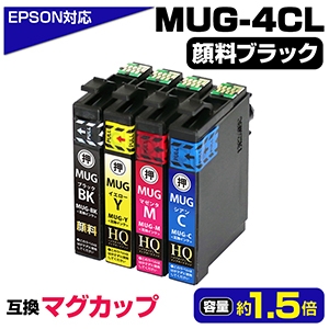 yE痿̗pzGv\Ή }OJbv e ݊CNJ[gbW 4FpbN MUG-4CL EPSON  EW-052A EW-452A 痿ubN MUG-BK MUG-C MUG-M  MUG-Y EW-052A EW-456A Ή mug݊CN mug-4cl